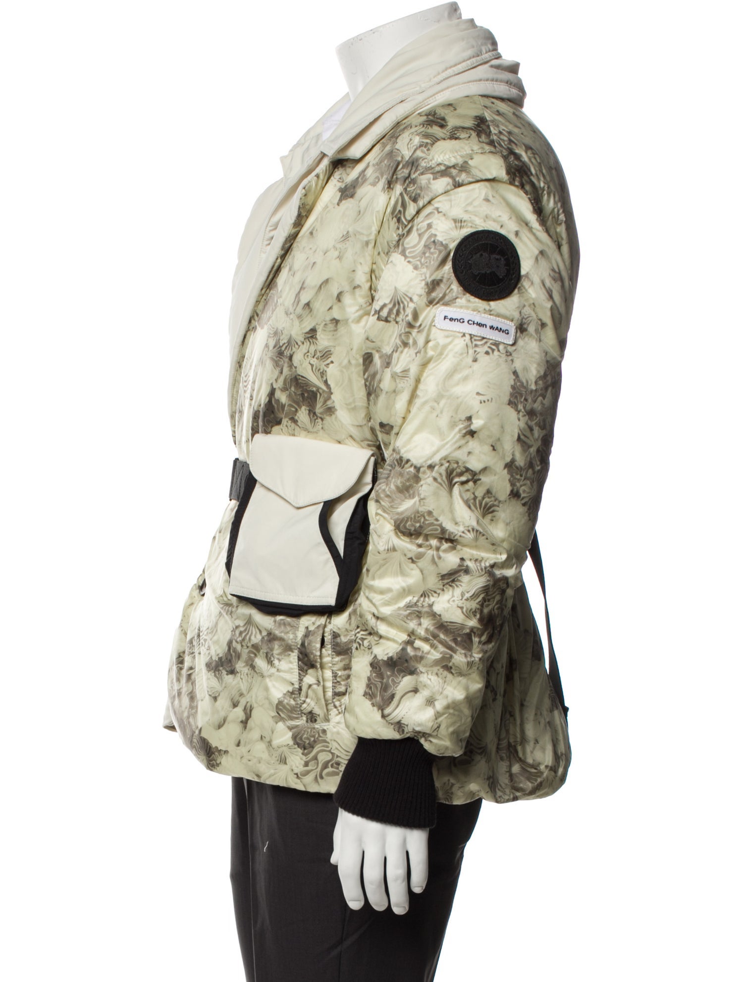 Canada Goose X Feng Chen Wang Graphic Print Bomber Jacket w/ Tags