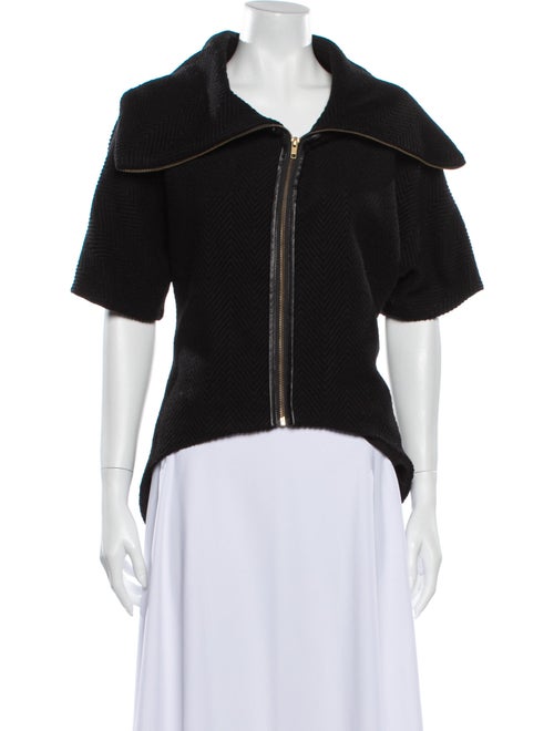 Shui Chen Wool Bolero Wool