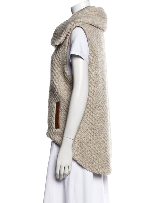 Shui Chen Wool Printed Vest