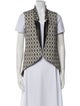 Shui Chen Animal Print Vest