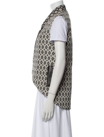 Shui Chen Animal Print Vest