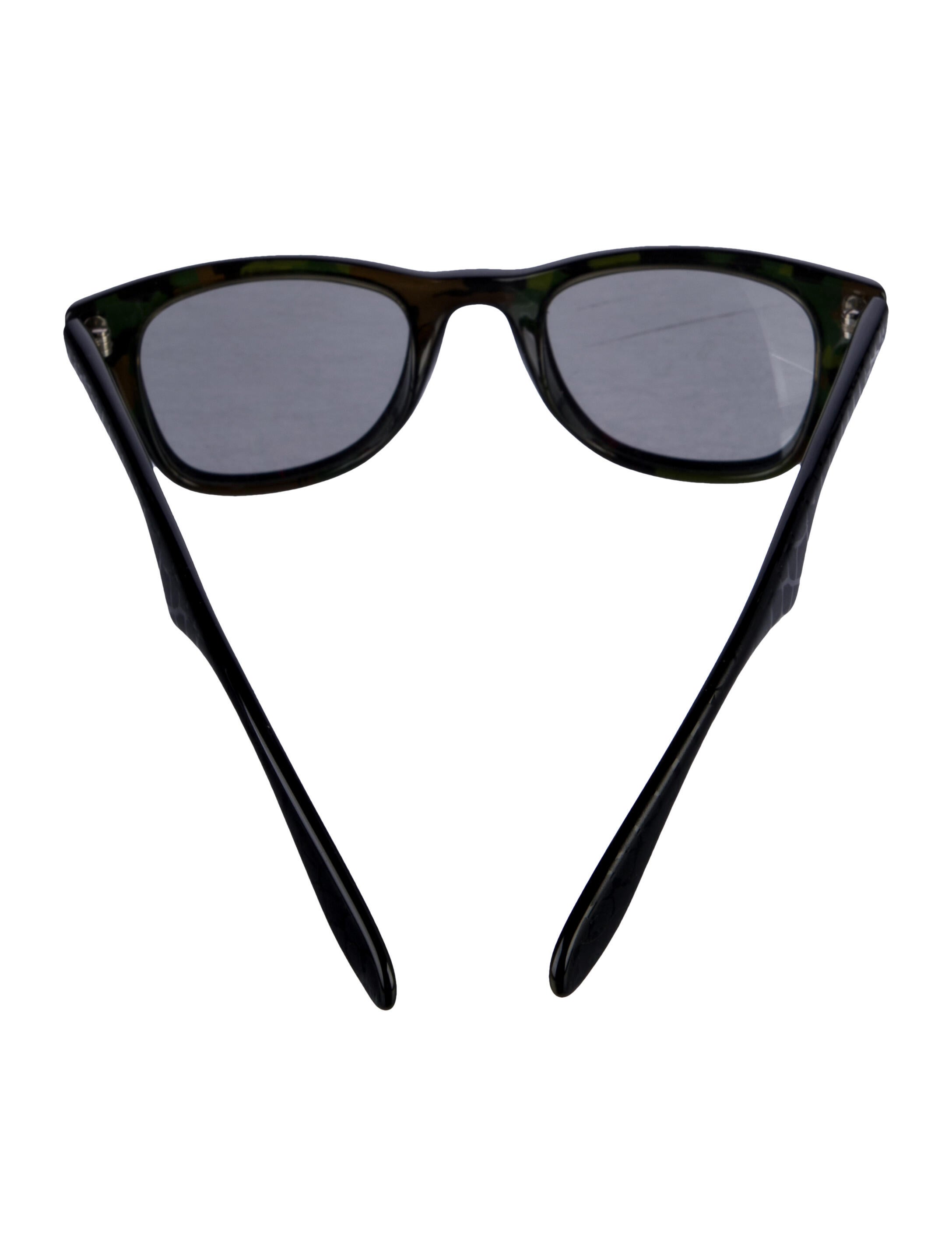 Carrera x Jimmy Choo Wayfarer Mirrored Sunglasses