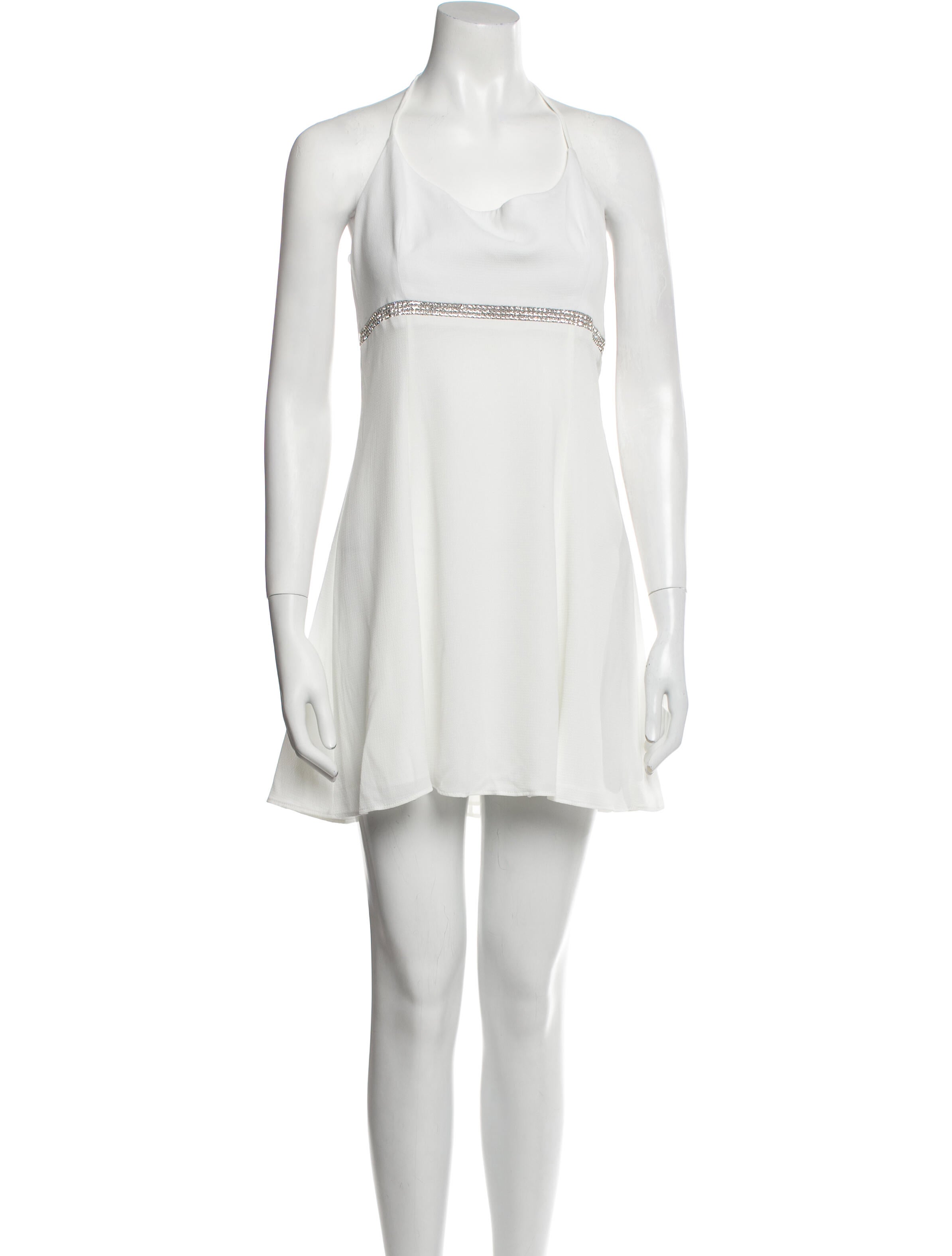 Callipygian Halterneck Mini Dress