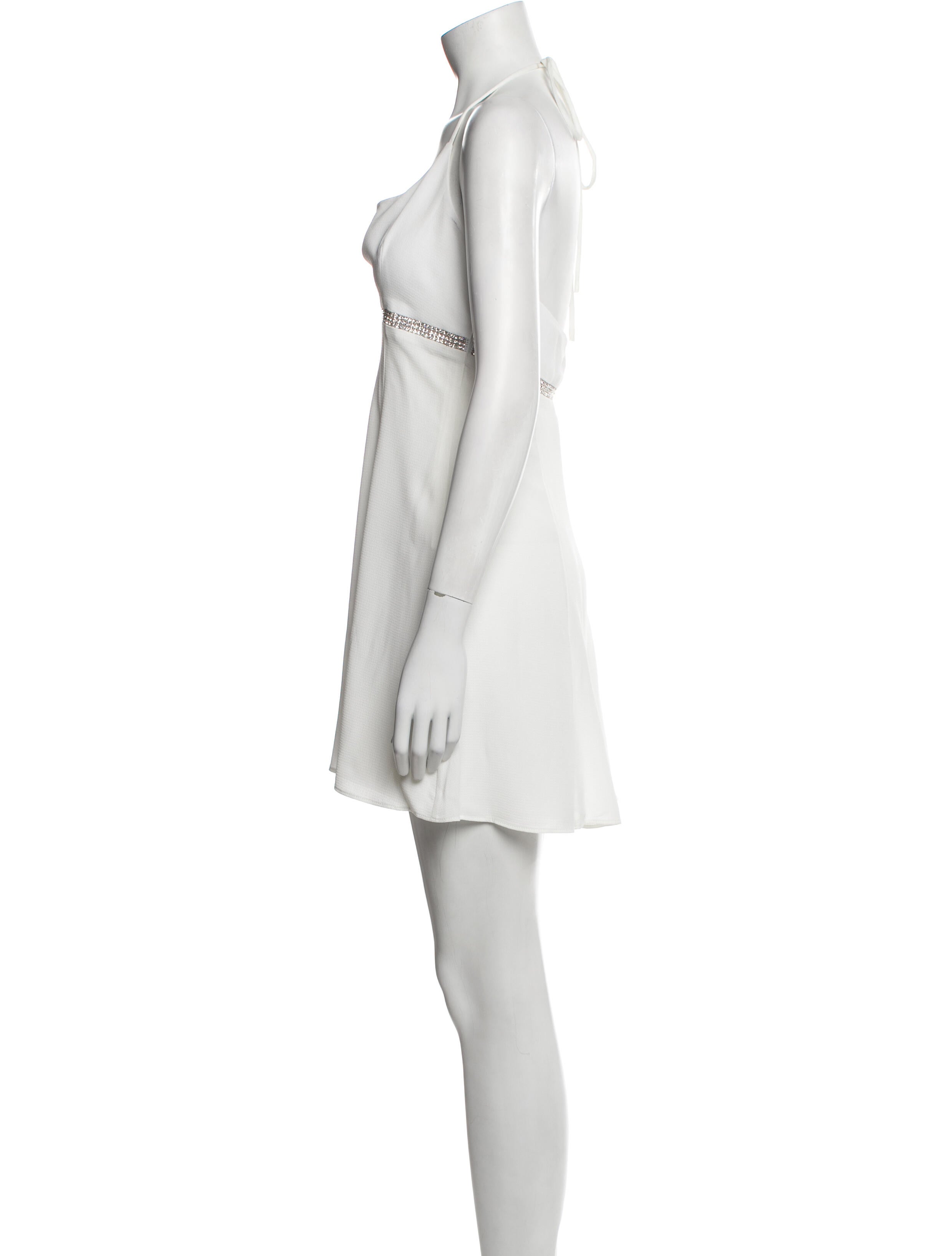 Callipygian Halterneck Mini Dress