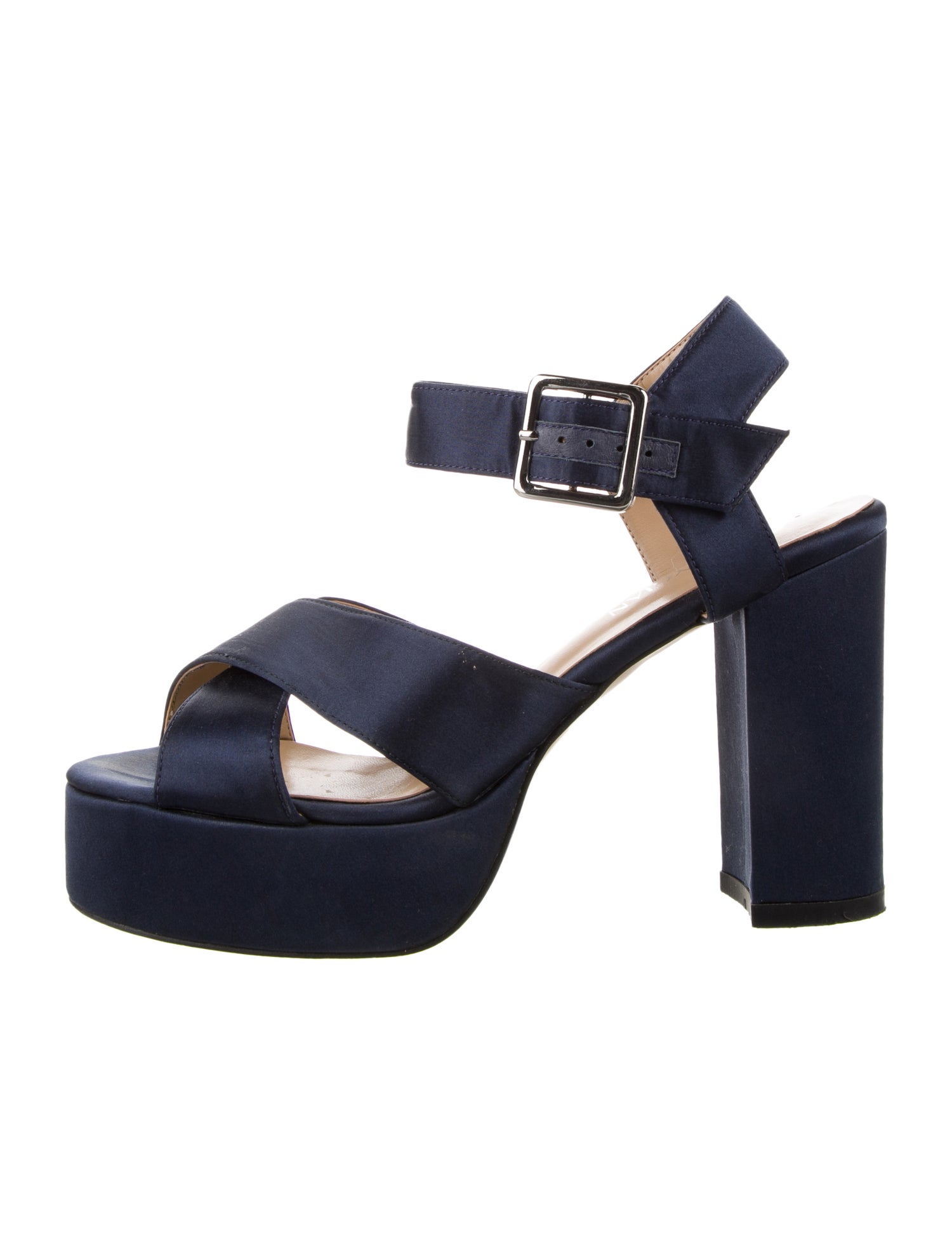 Callipygian Satin Sandals