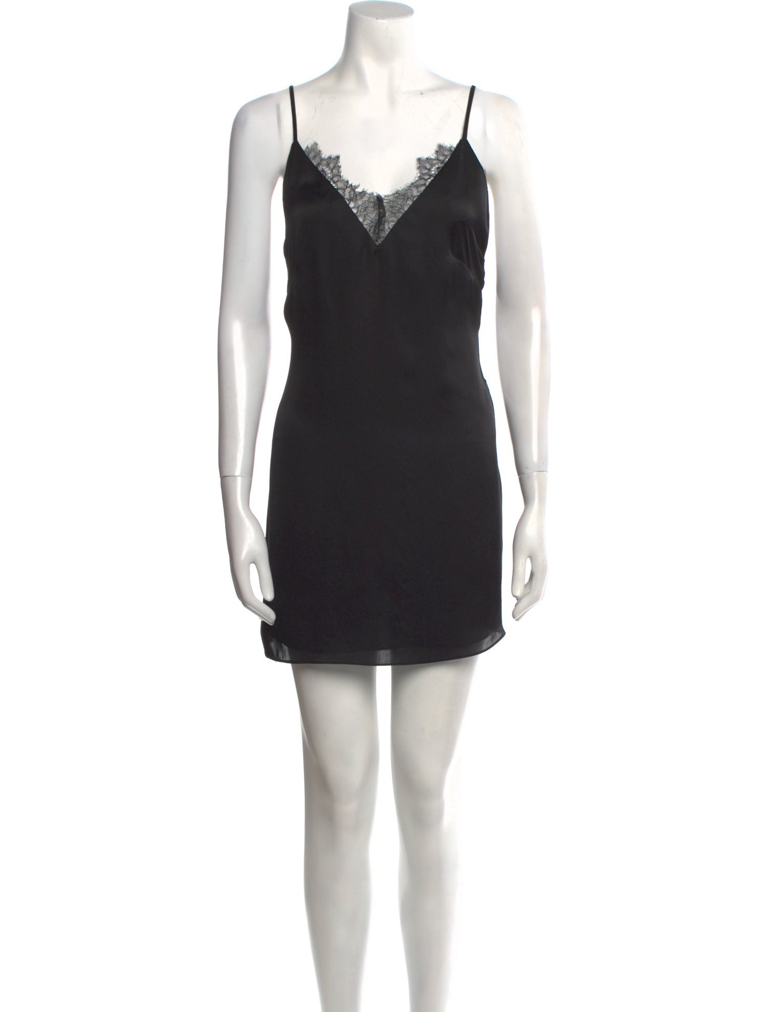 Callipygian V-Neck Mini Dress