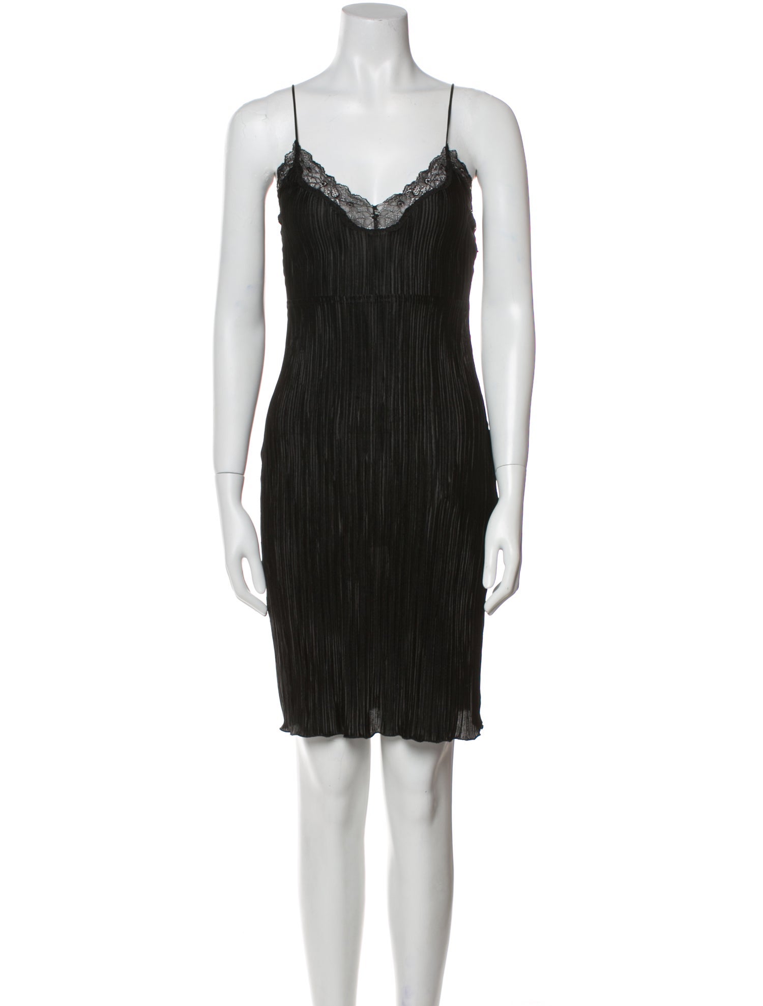 Callipygian V-Neck Mini Dress