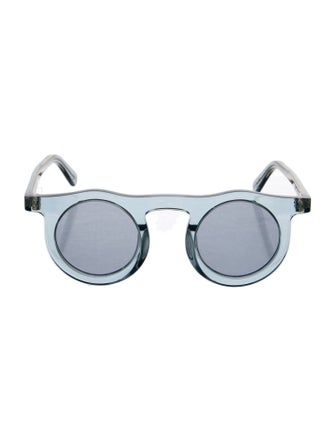 Carla Colour Round Tinted Sunglasses