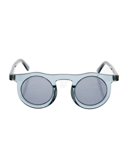 Carla Colour Round Tinted Sunglasses