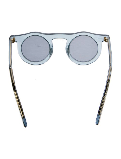 Carla Colour Round Tinted Sunglasses