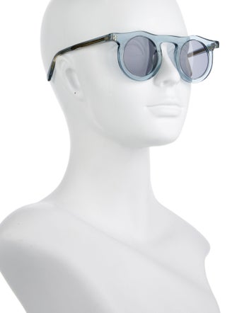 Carla Colour Round Tinted Sunglasses