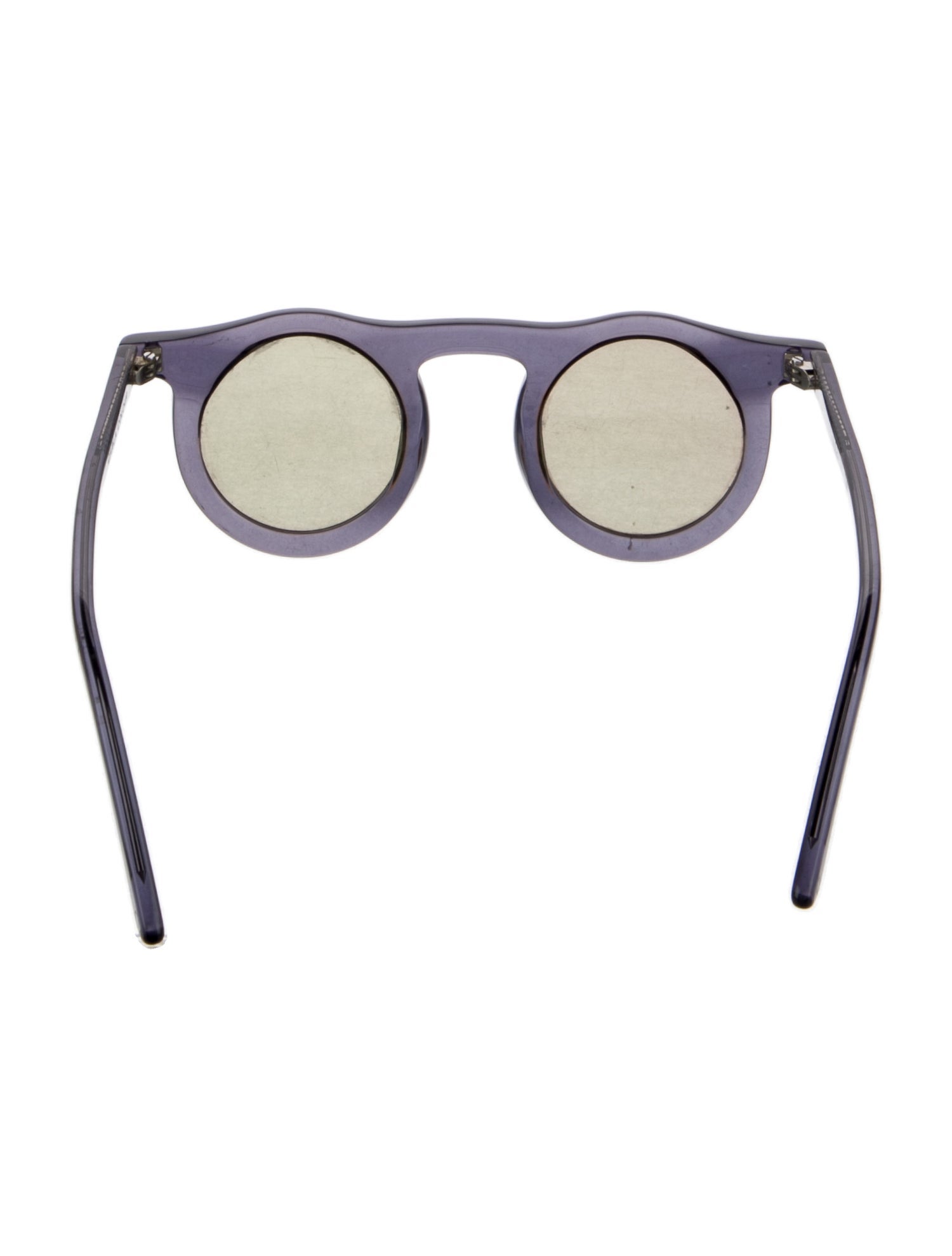 Carla Colour Round Tinted Sunglasses