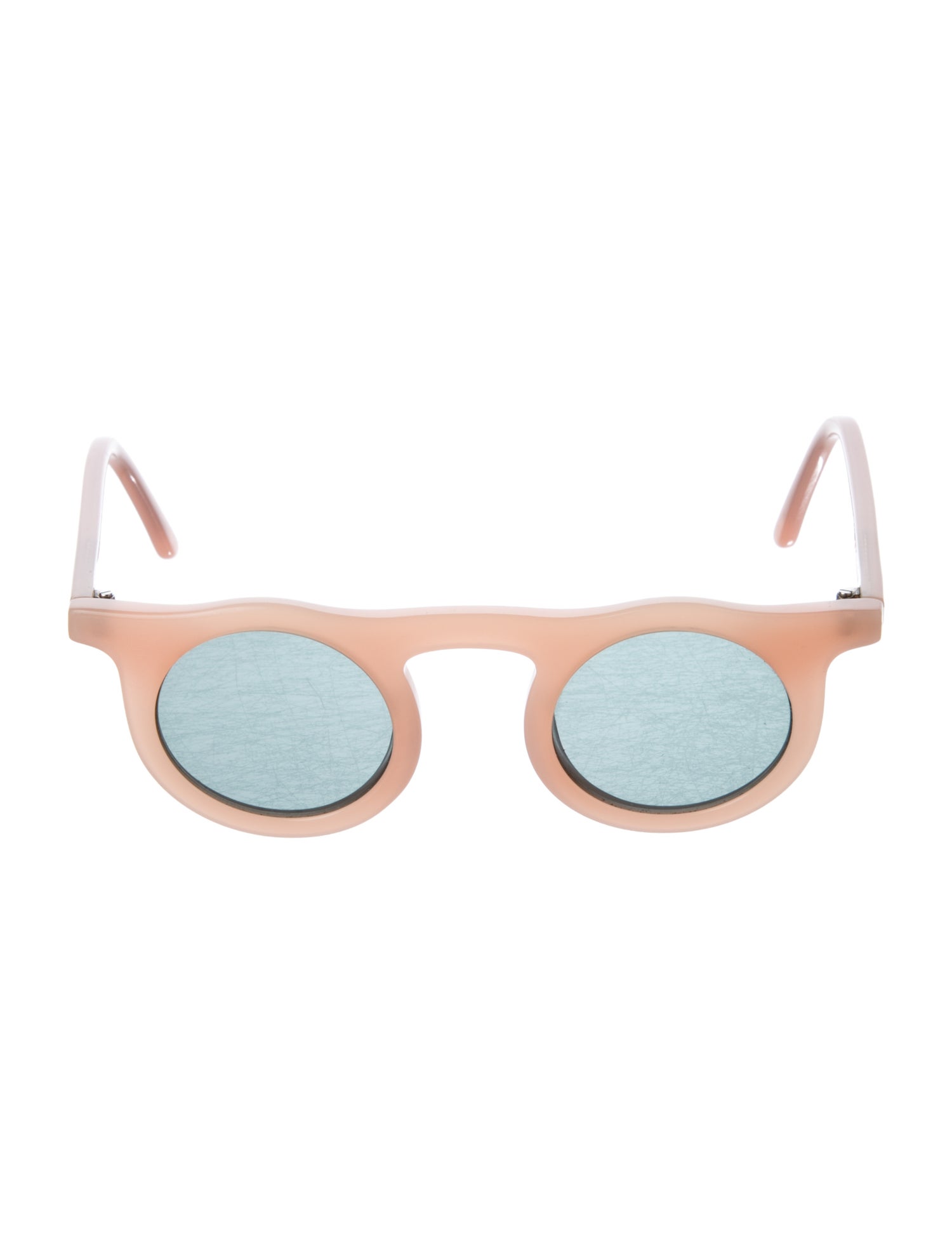 Carla Colour Round Tinted Sunglasses