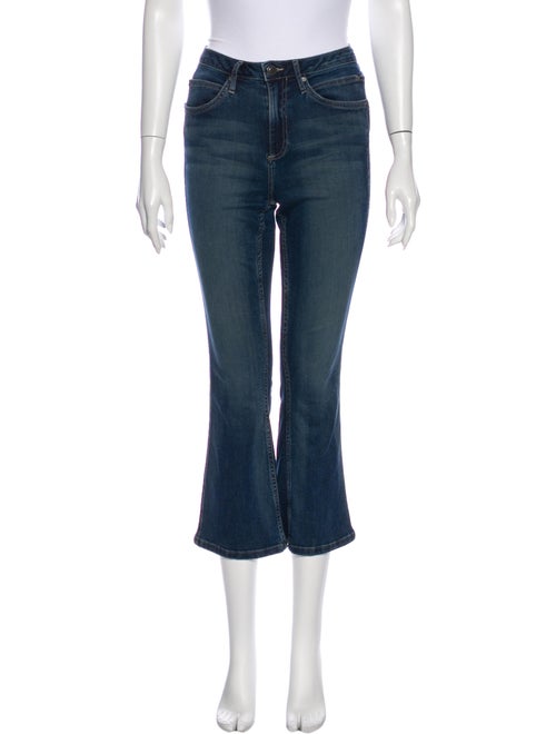 Calvin Klein Jeans Mid-Rise Wide Leg Jeans Blue