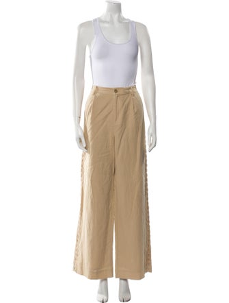 Cami NYC Linen Cutout Accent Pant Set