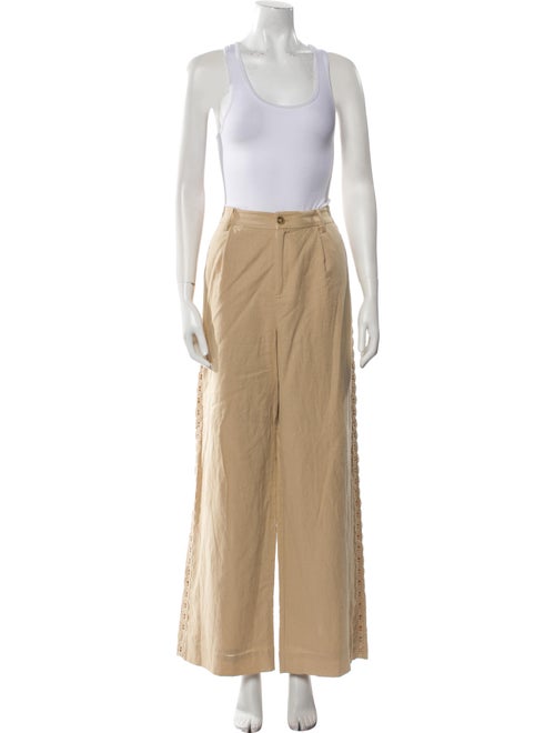 Cami NYC Linen Cutout Accent Pant Set