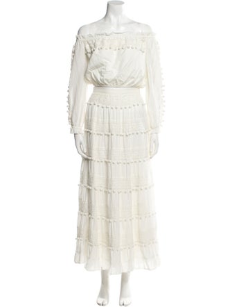 Cami NYC Printed Pom-Pom Embellishments Skirt Set