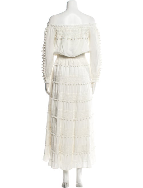 Cami NYC Printed Pom-Pom Embellishments Skirt Set