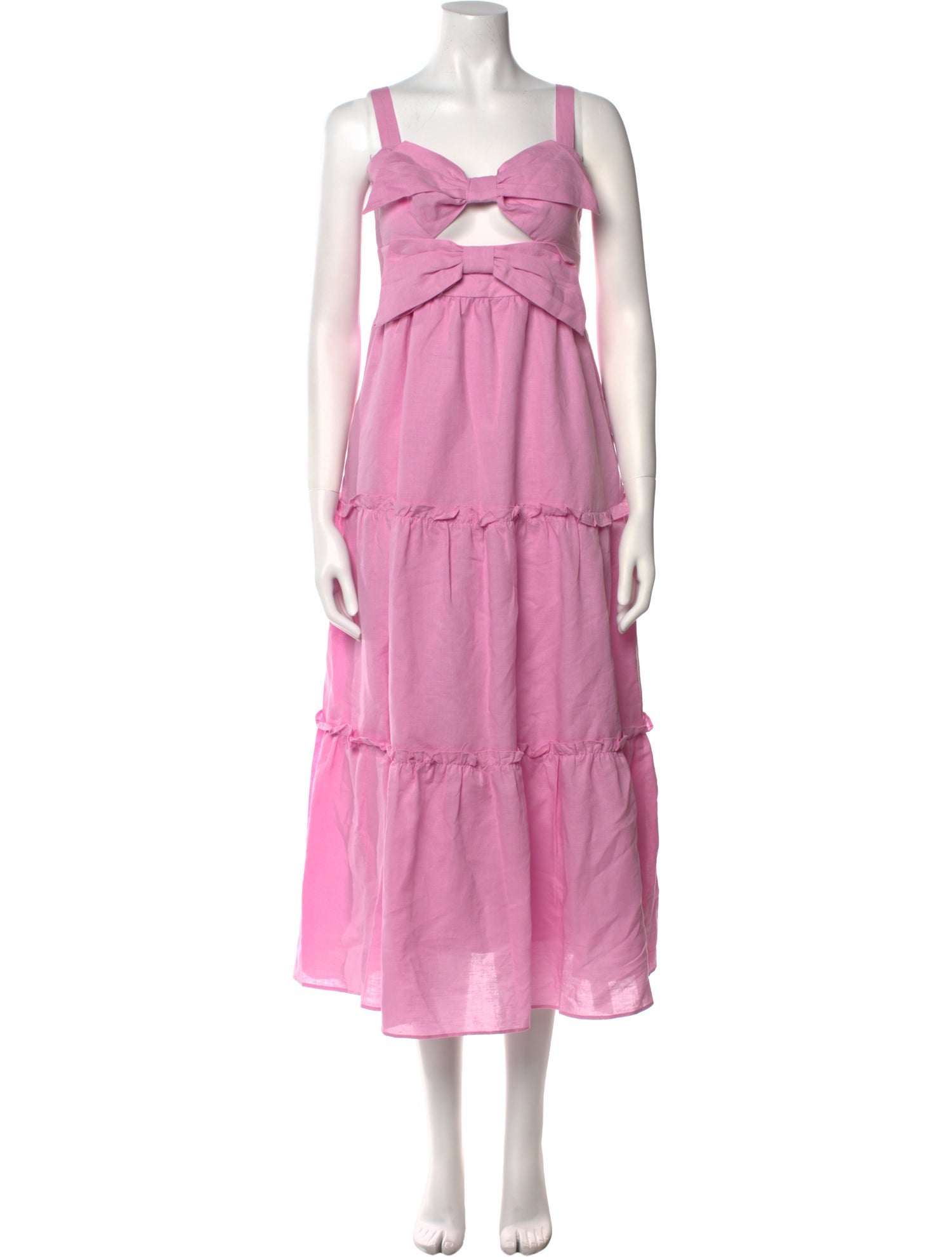 Cami NYC Square Neckline Long Dress