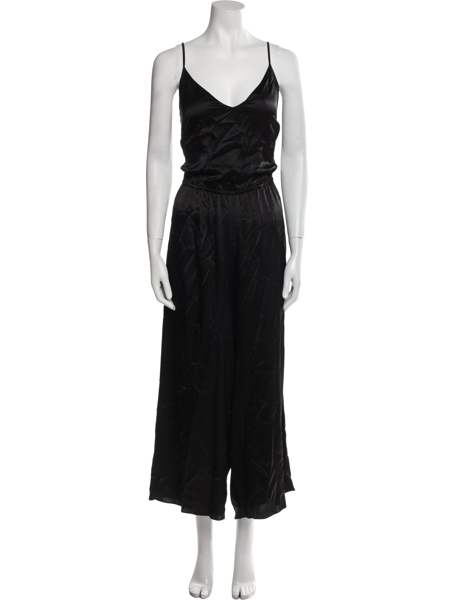 Cami NYC Silk V-Neck Jumpsuit