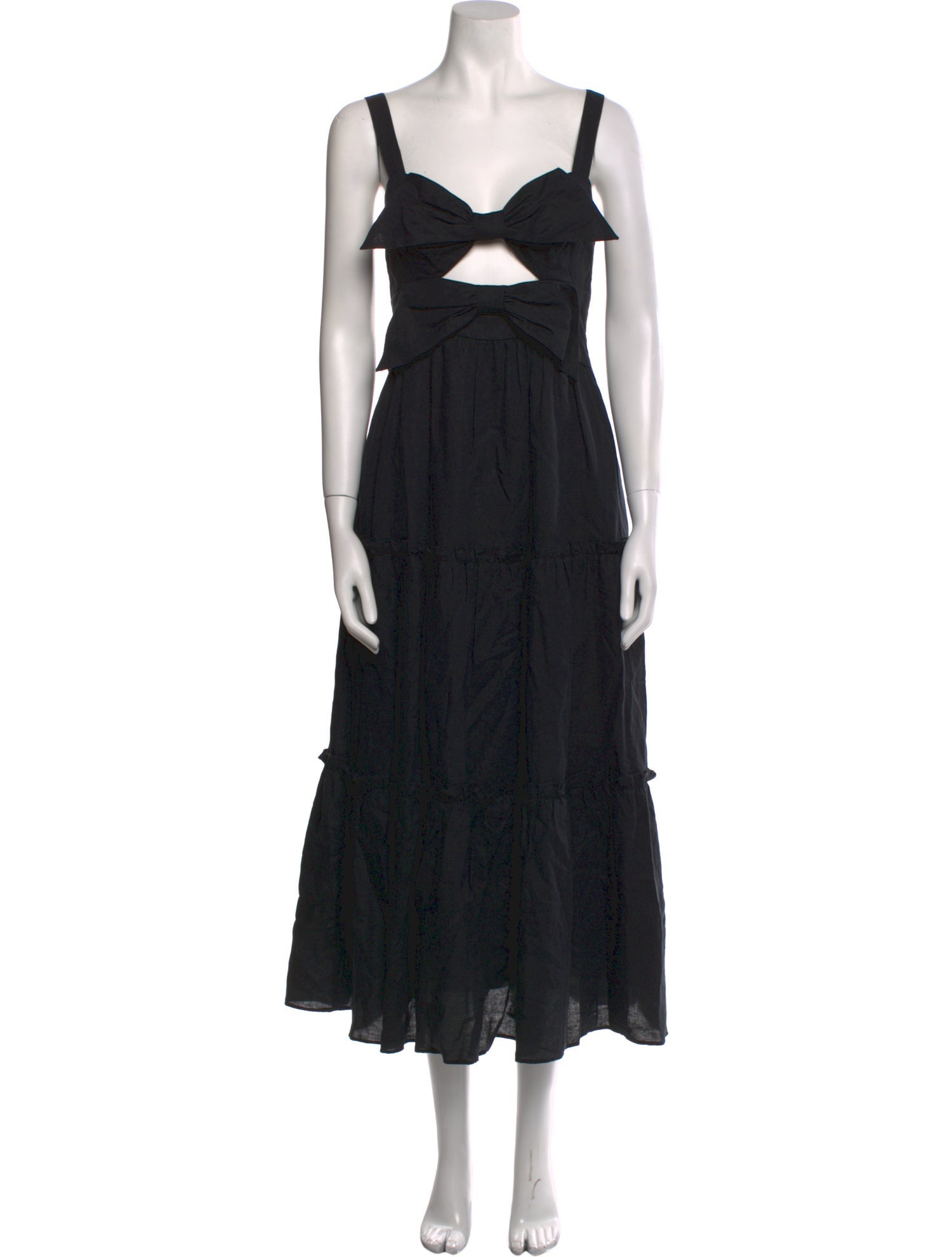 Cami NYC Square Neckline Long Dress