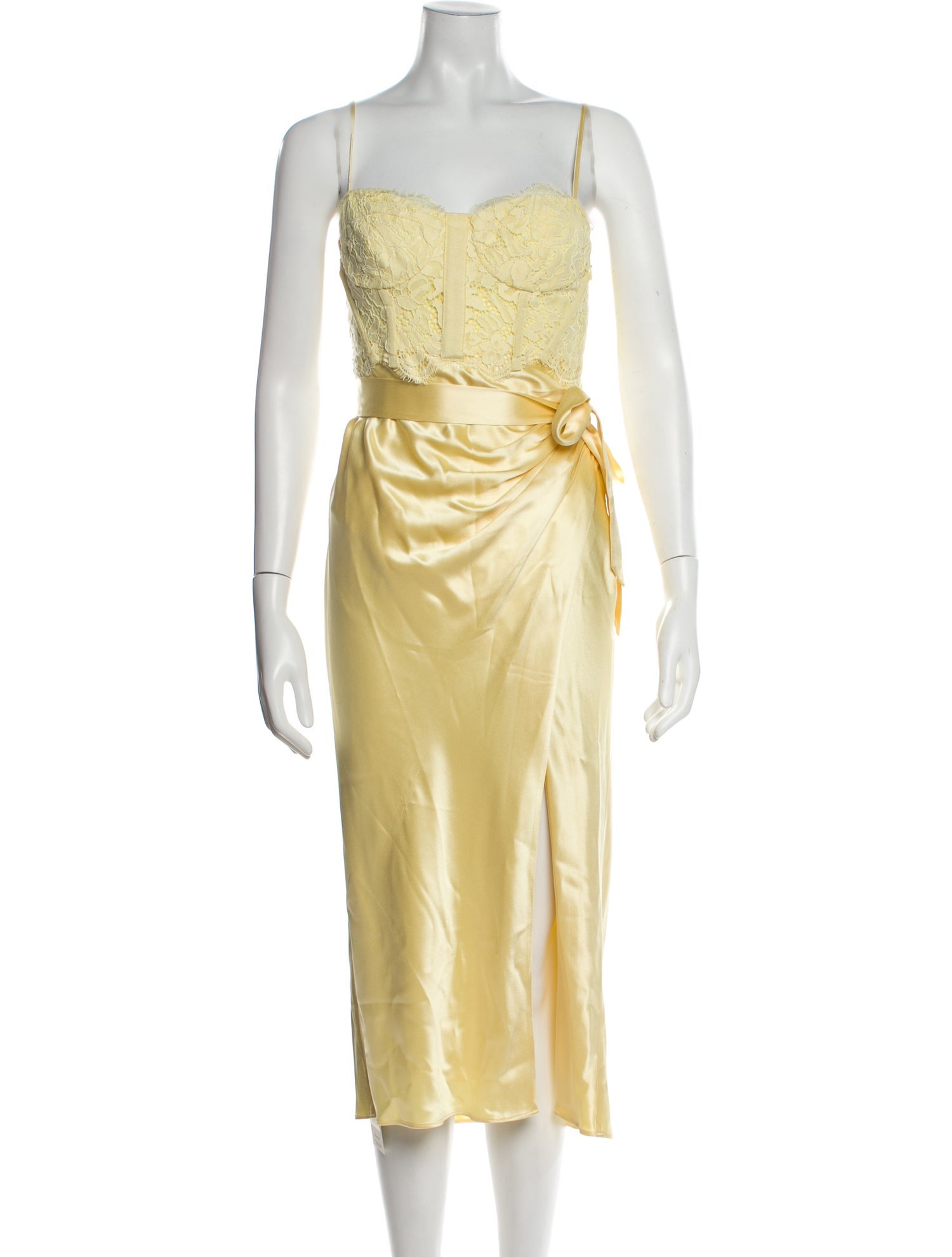 Cami NYC Square Neckline Midi Length Dress