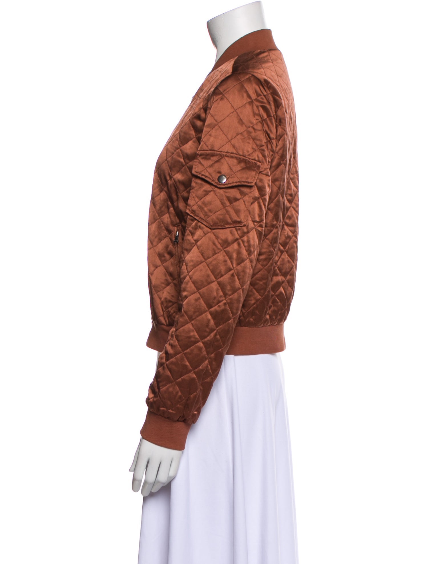 Cami NYC Silk Bomber Jacket