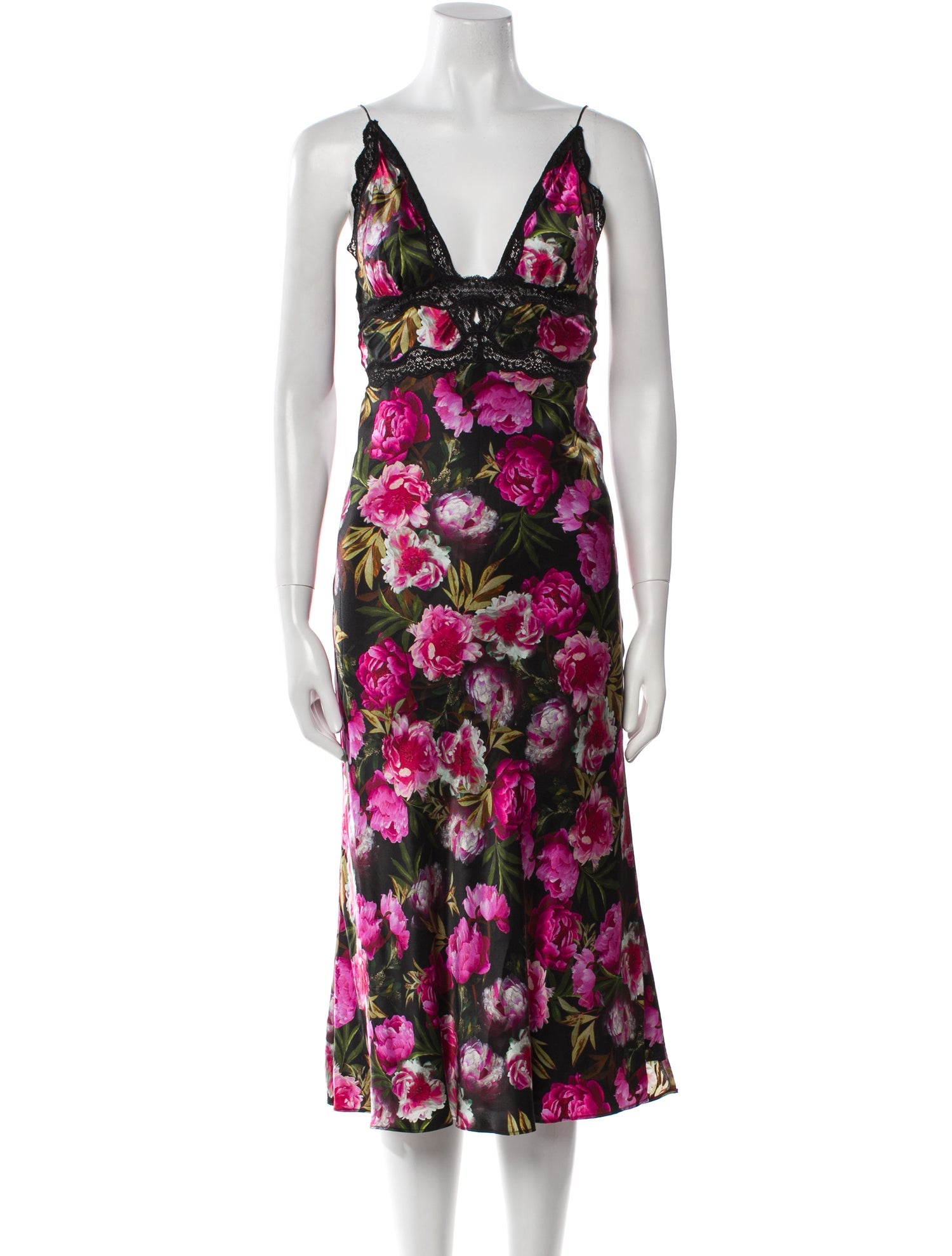 Cami NYC Silk Midi Length Dress