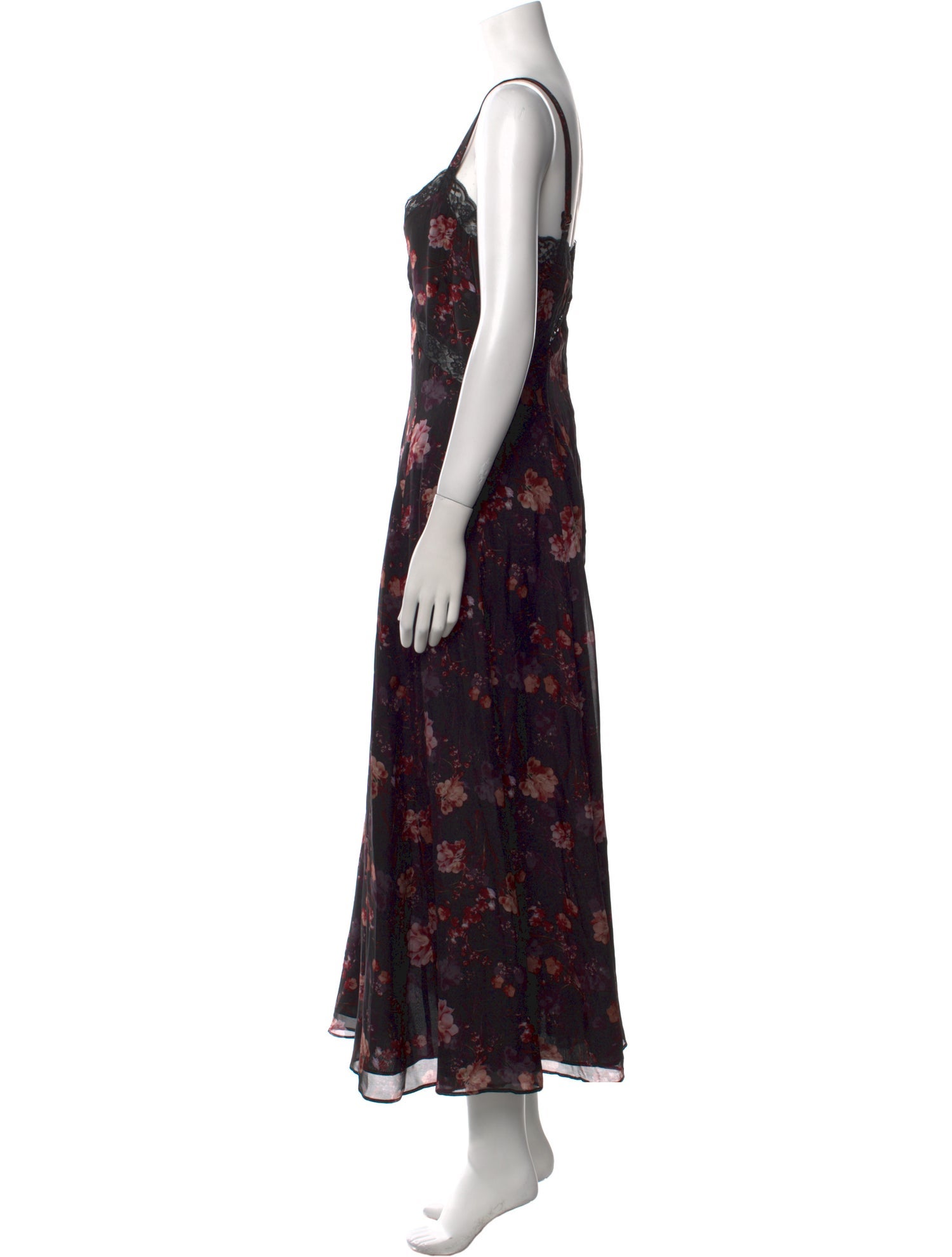 Cami NYC Silk Long Dress