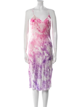 Cami NYC Silk Knee-Length Dress