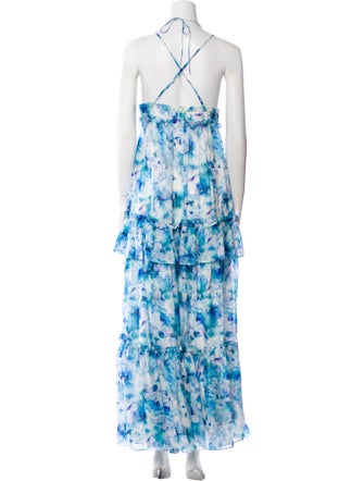 Cami NYC Silk Long Dress
