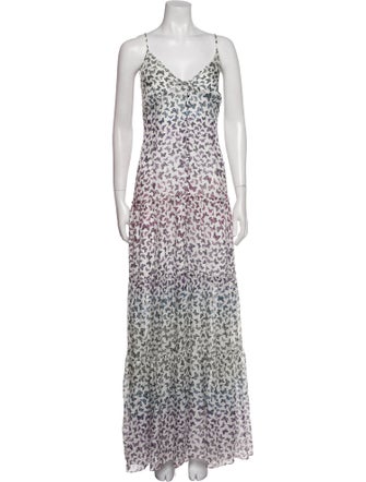 Cami NYC Silk Long Dress