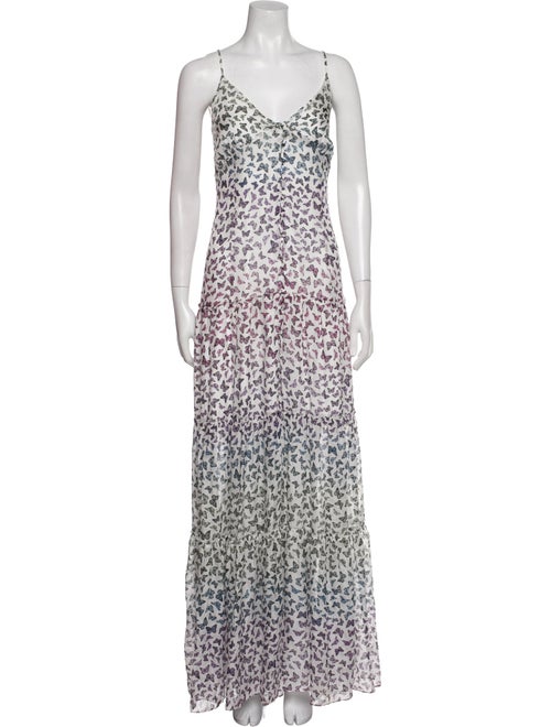 Cami NYC Silk Long Dress