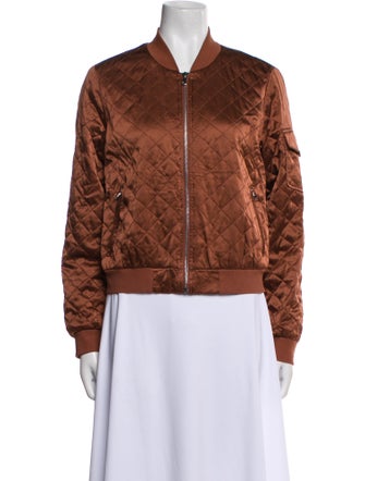Cami NYC Silk Bomber Jacket