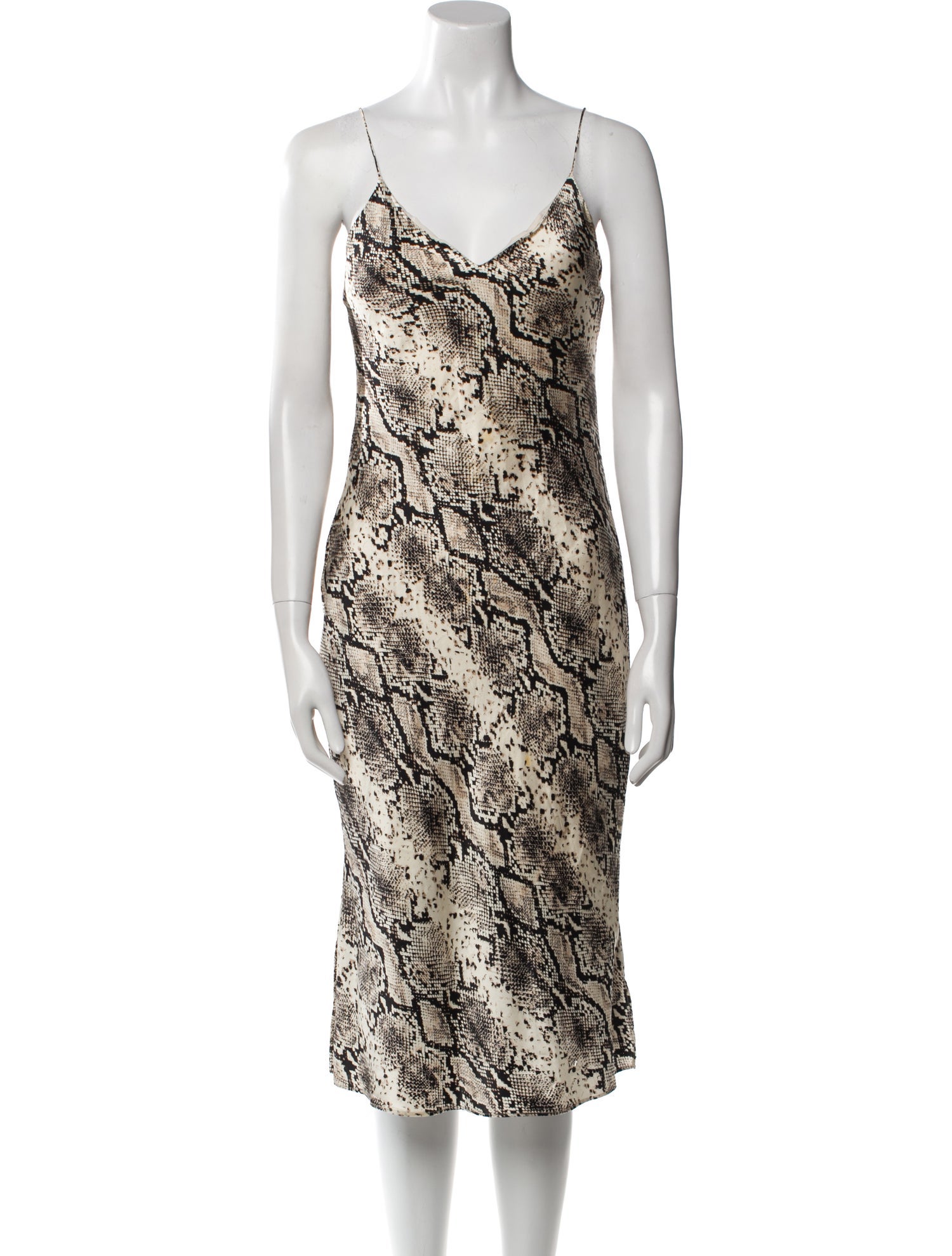 Cami NYC Silk Midi Length Dress