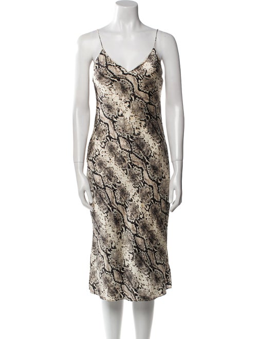 Cami NYC Silk Midi Length Dress