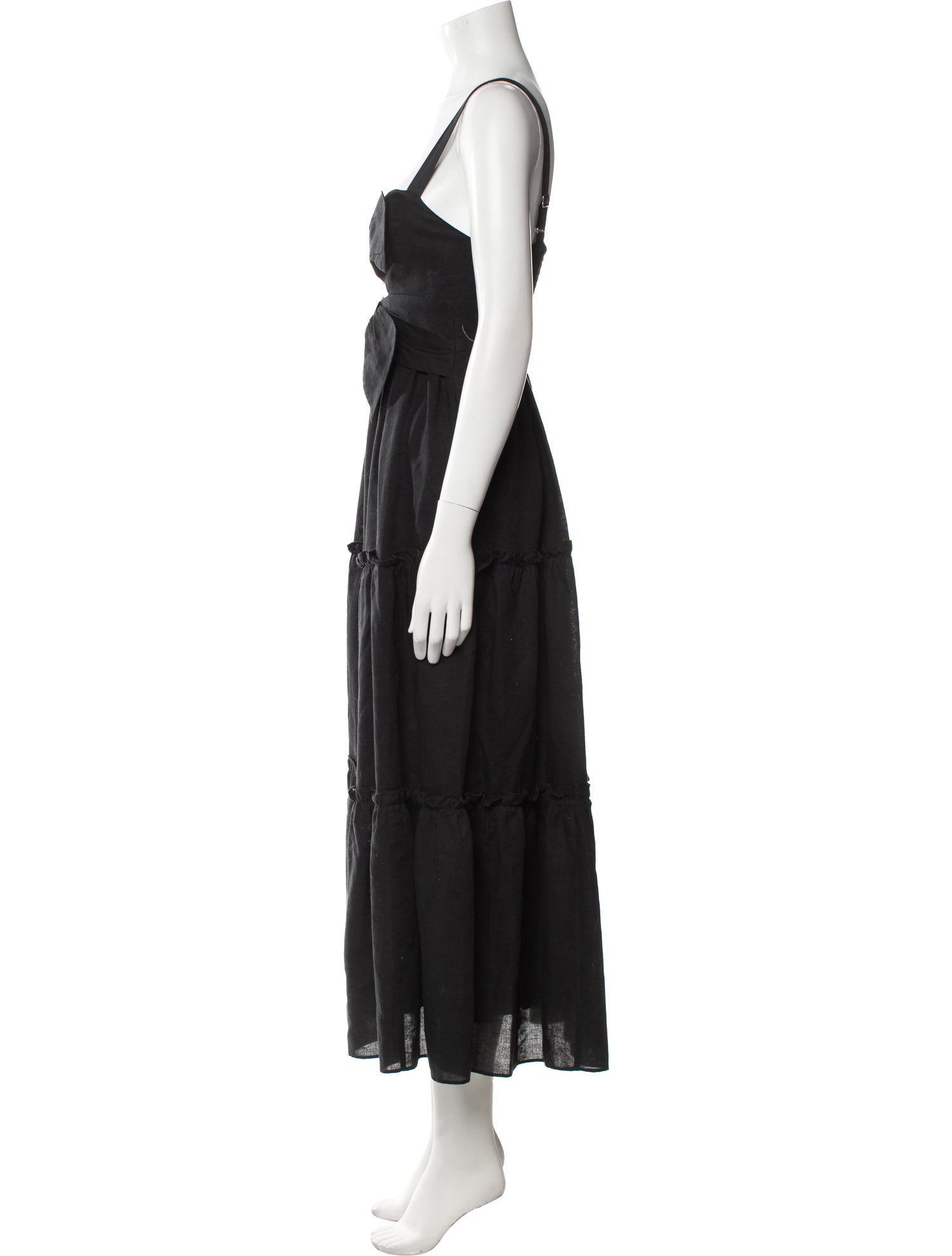 Cami NYC Square Neckline Long Dress