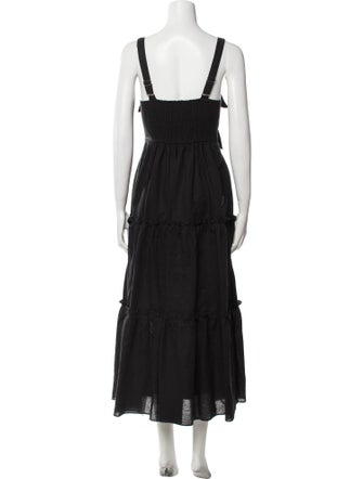 Cami NYC Square Neckline Long Dress