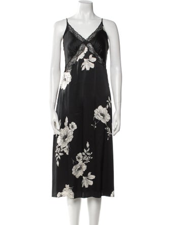 Cami NYC Silk Midi Length Dress
