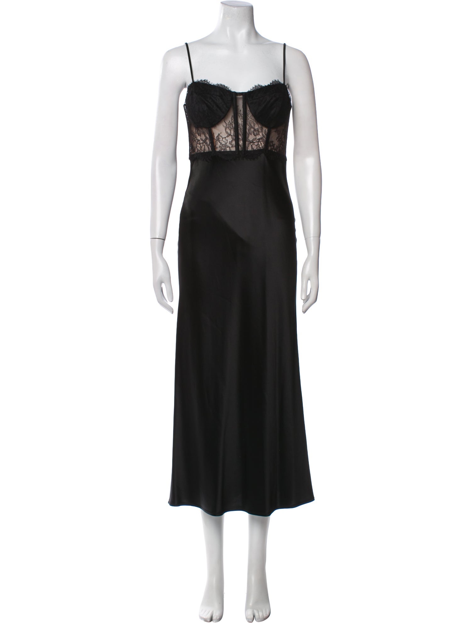 Cami NYC Square Neckline Long Dress