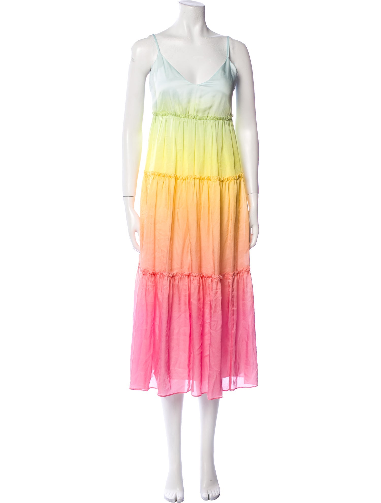 Cami NYC Silk Midi Length Dress