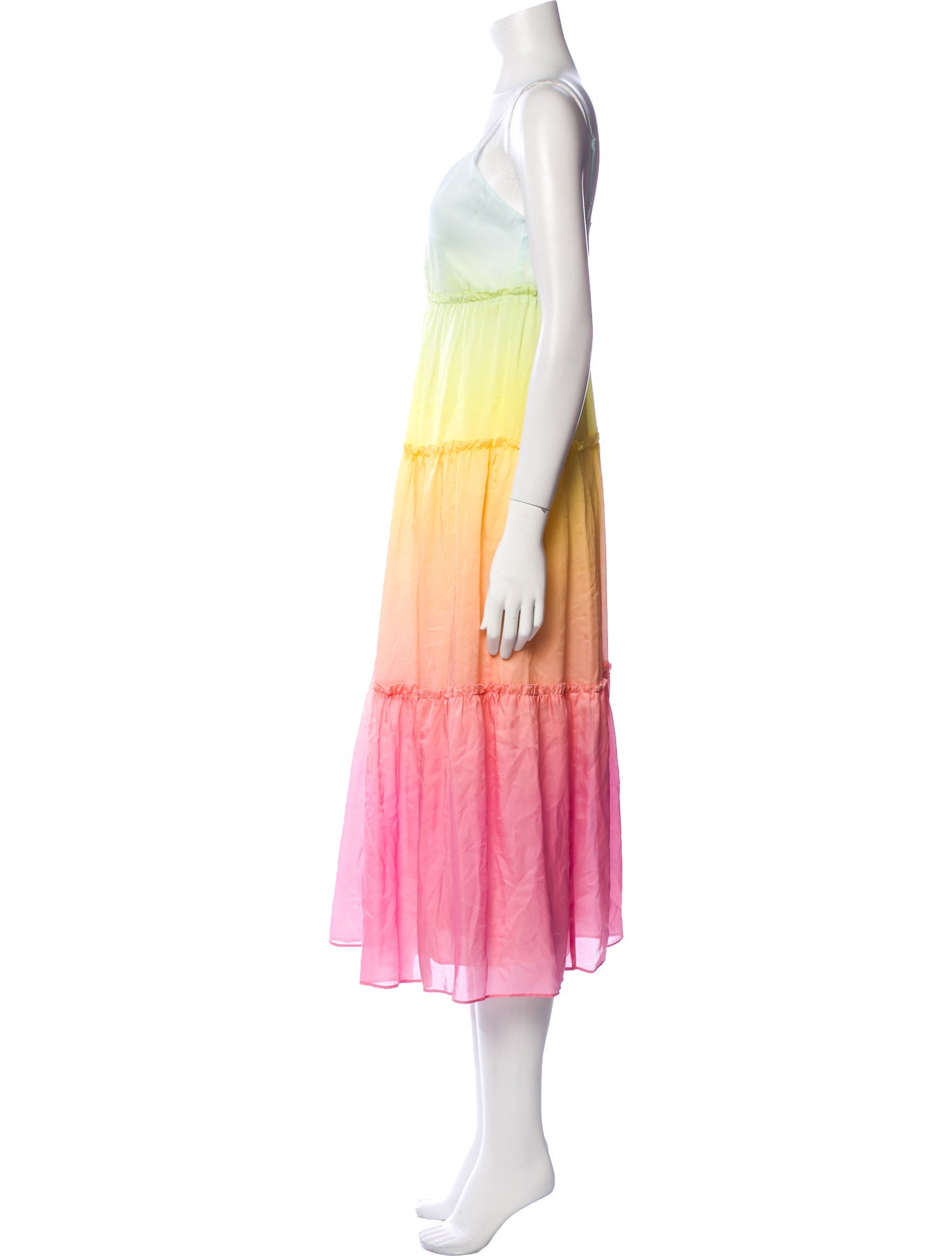 Cami NYC Silk Midi Length Dress