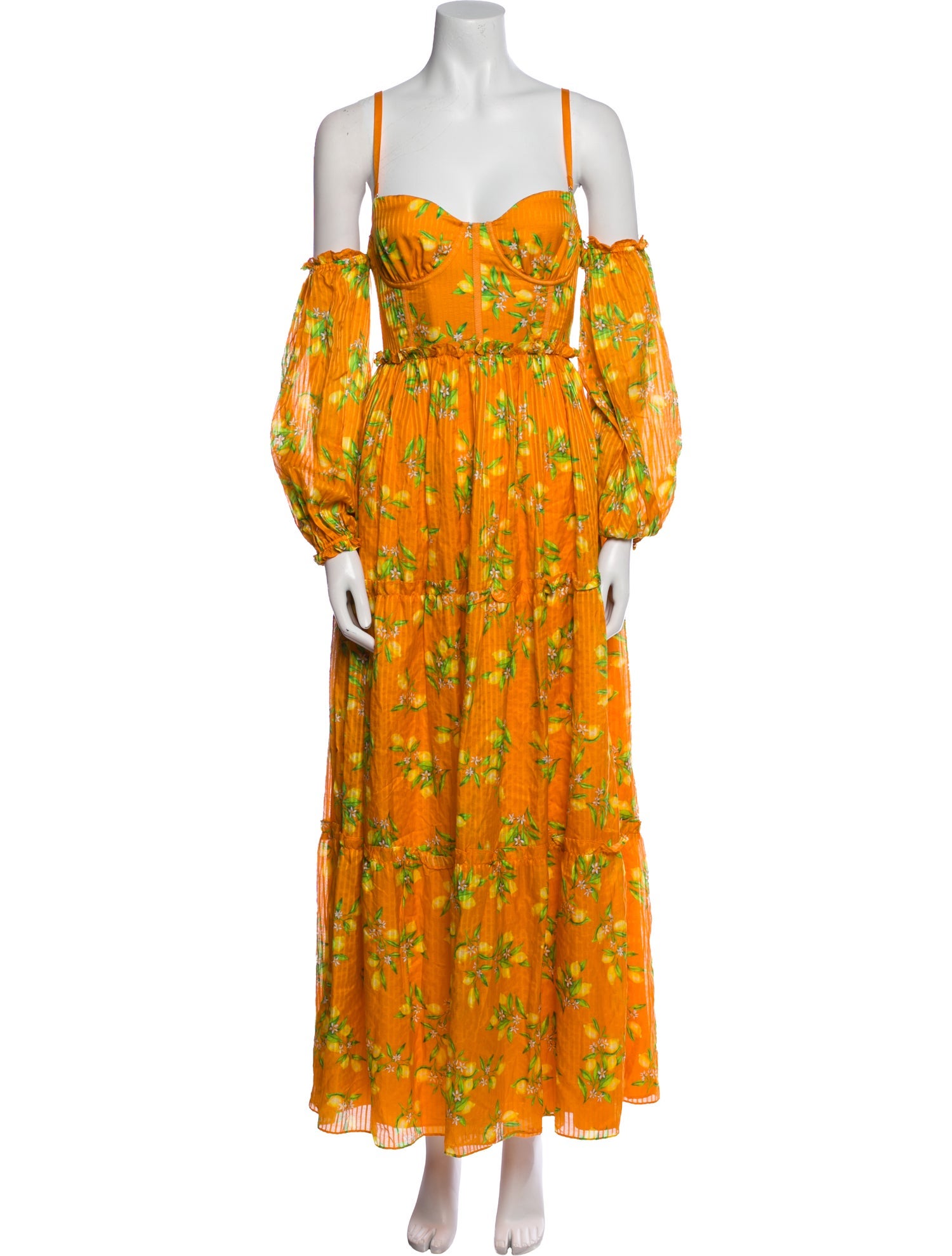 Cami NYC Floral Print Long Dress