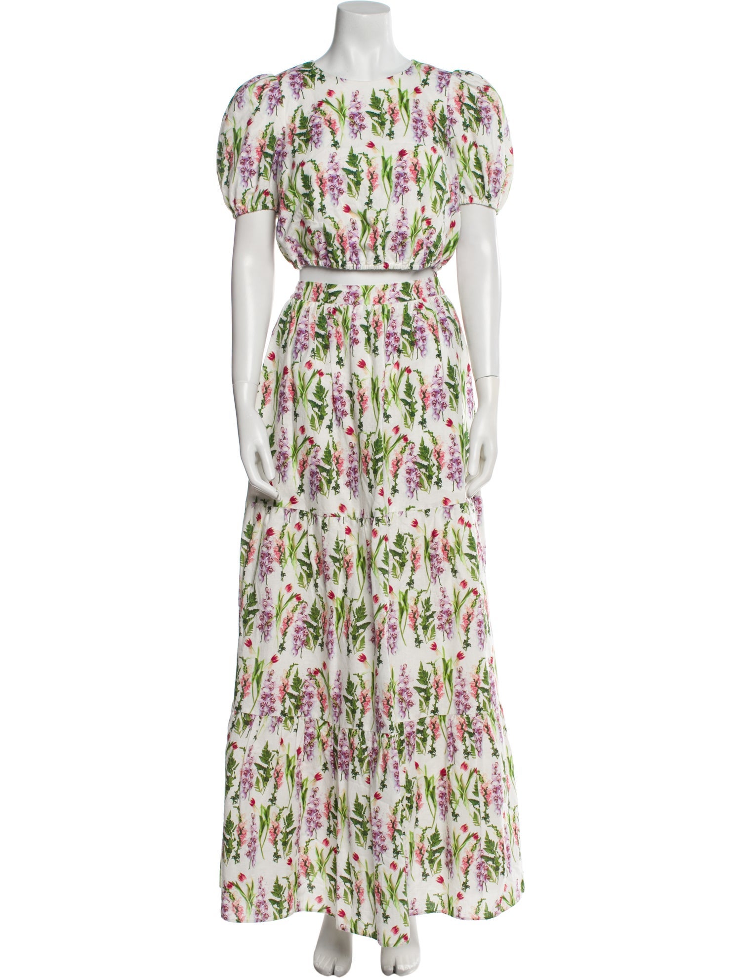 Cami NYC Linen Printed Skirt Set