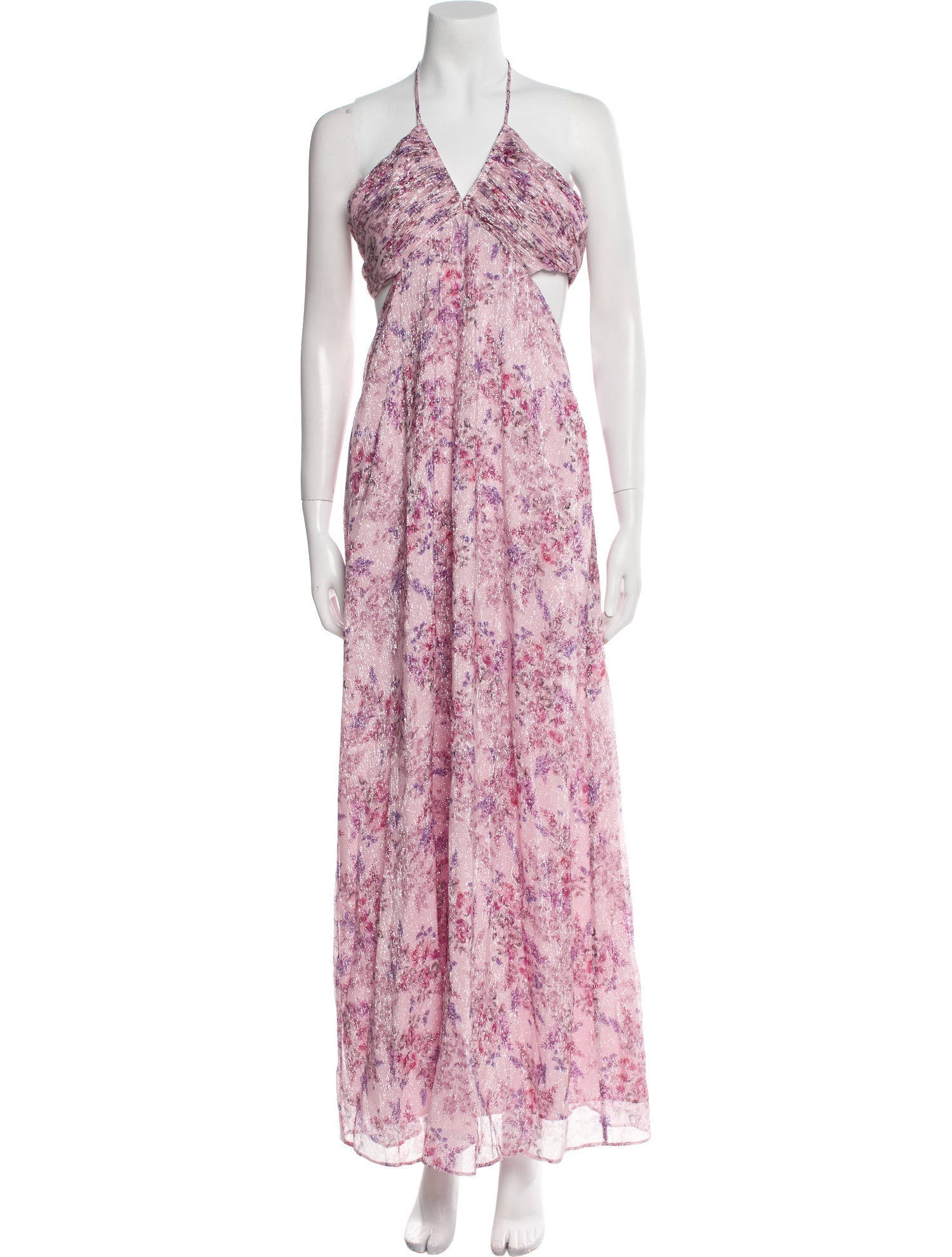 Cami NYC Silk Long Dress