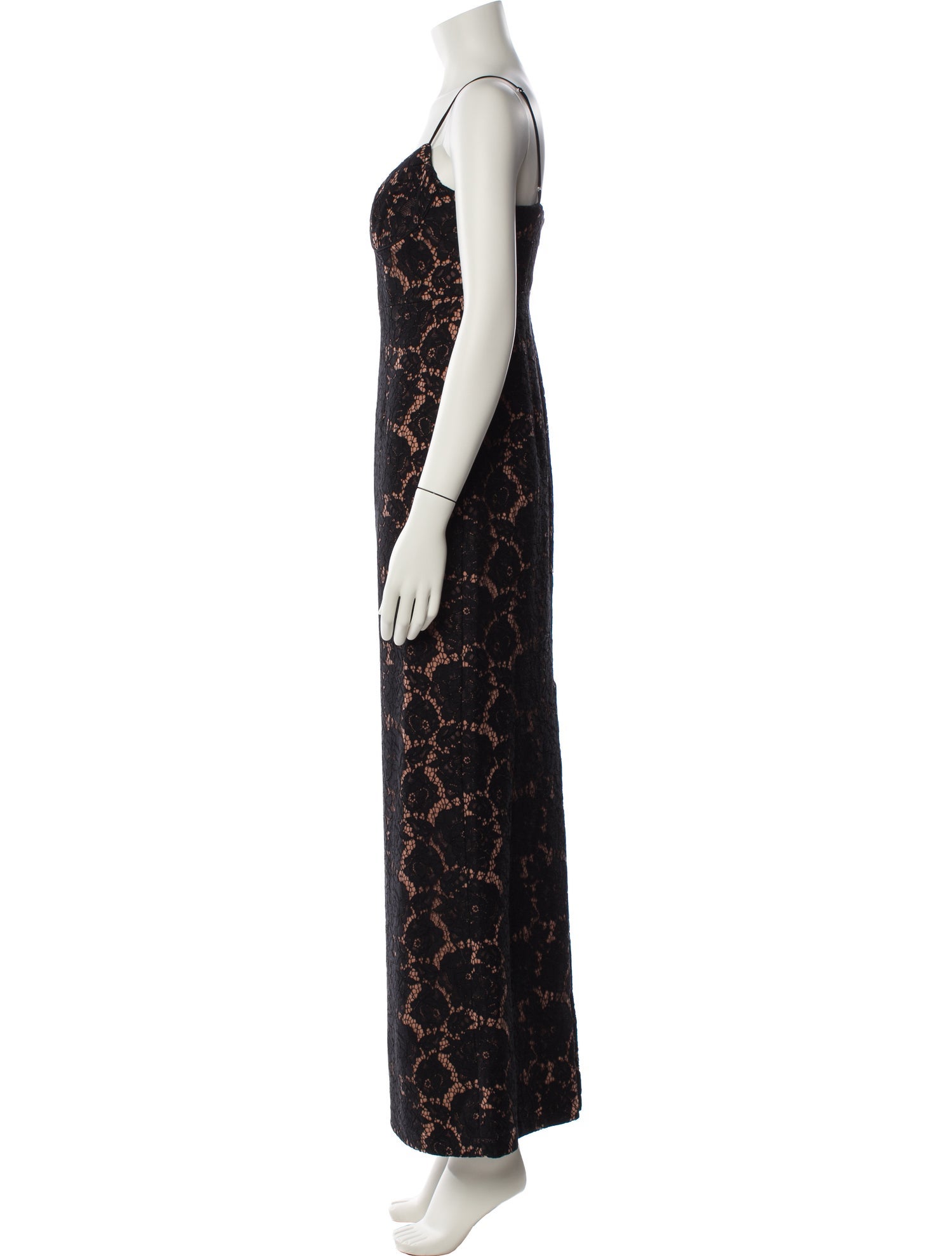 Cami NYC Lace Pattern Long Dress w/ Tags