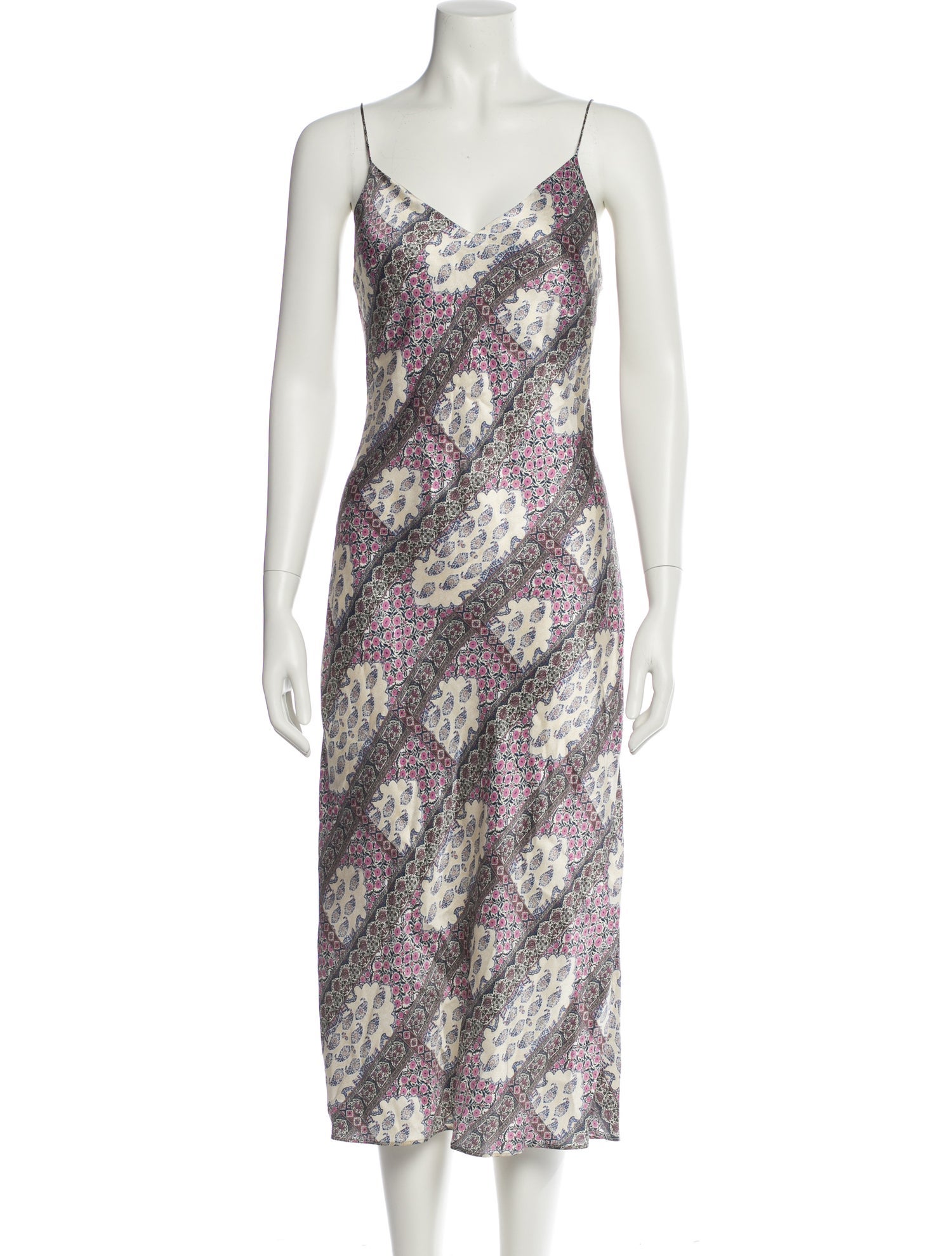 Cami NYC Silk Long Dress