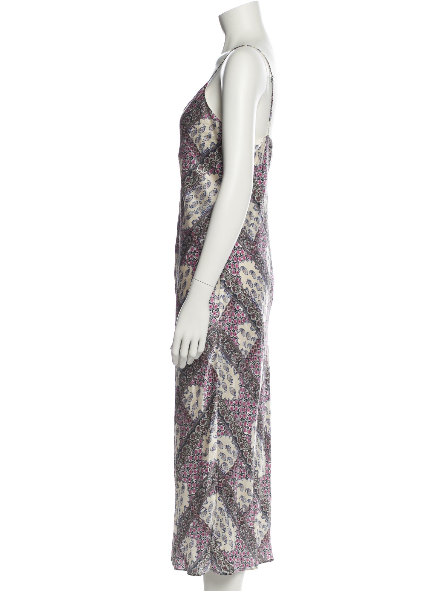 Cami NYC Silk Long Dress