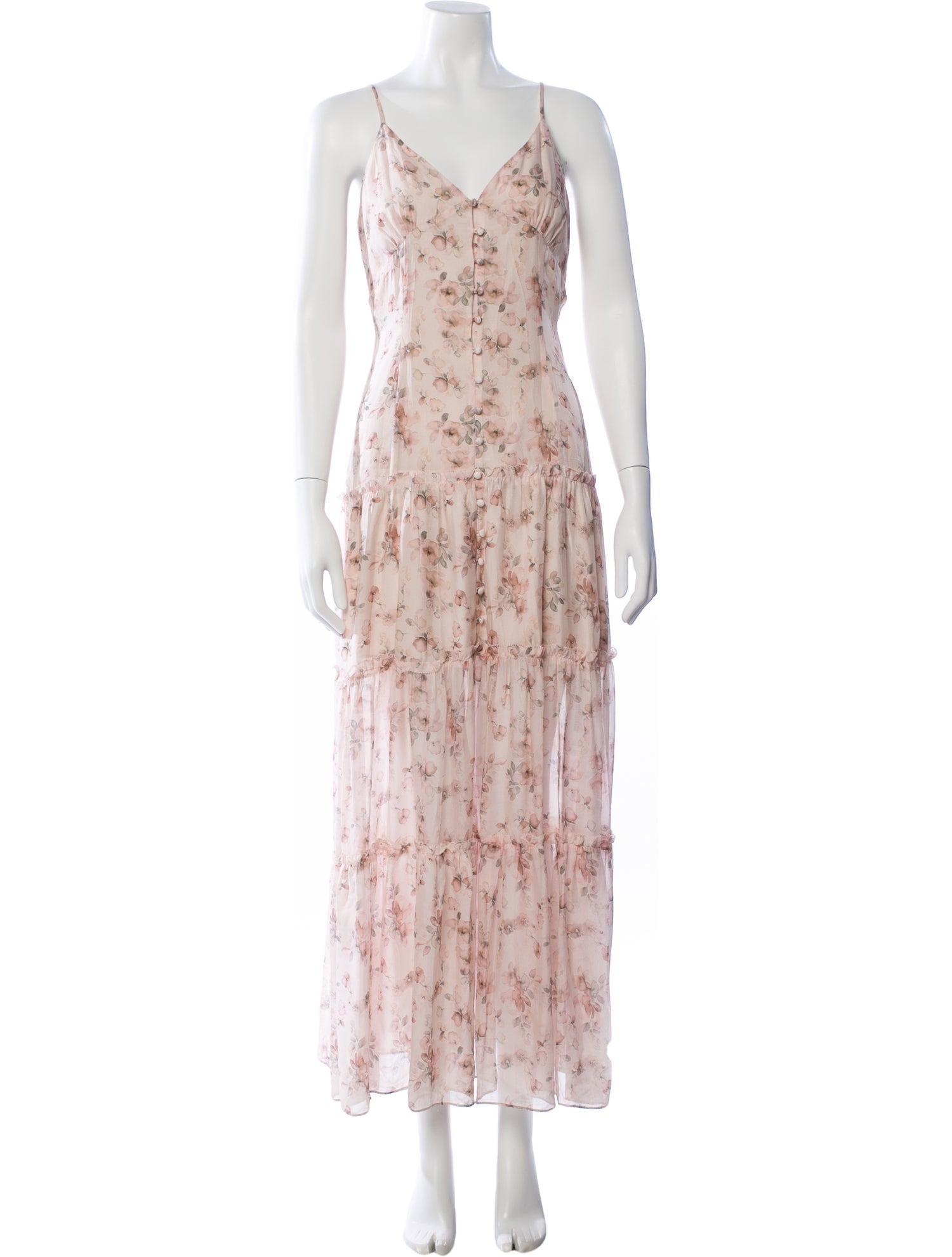 Cami NYC Silk Long Dress