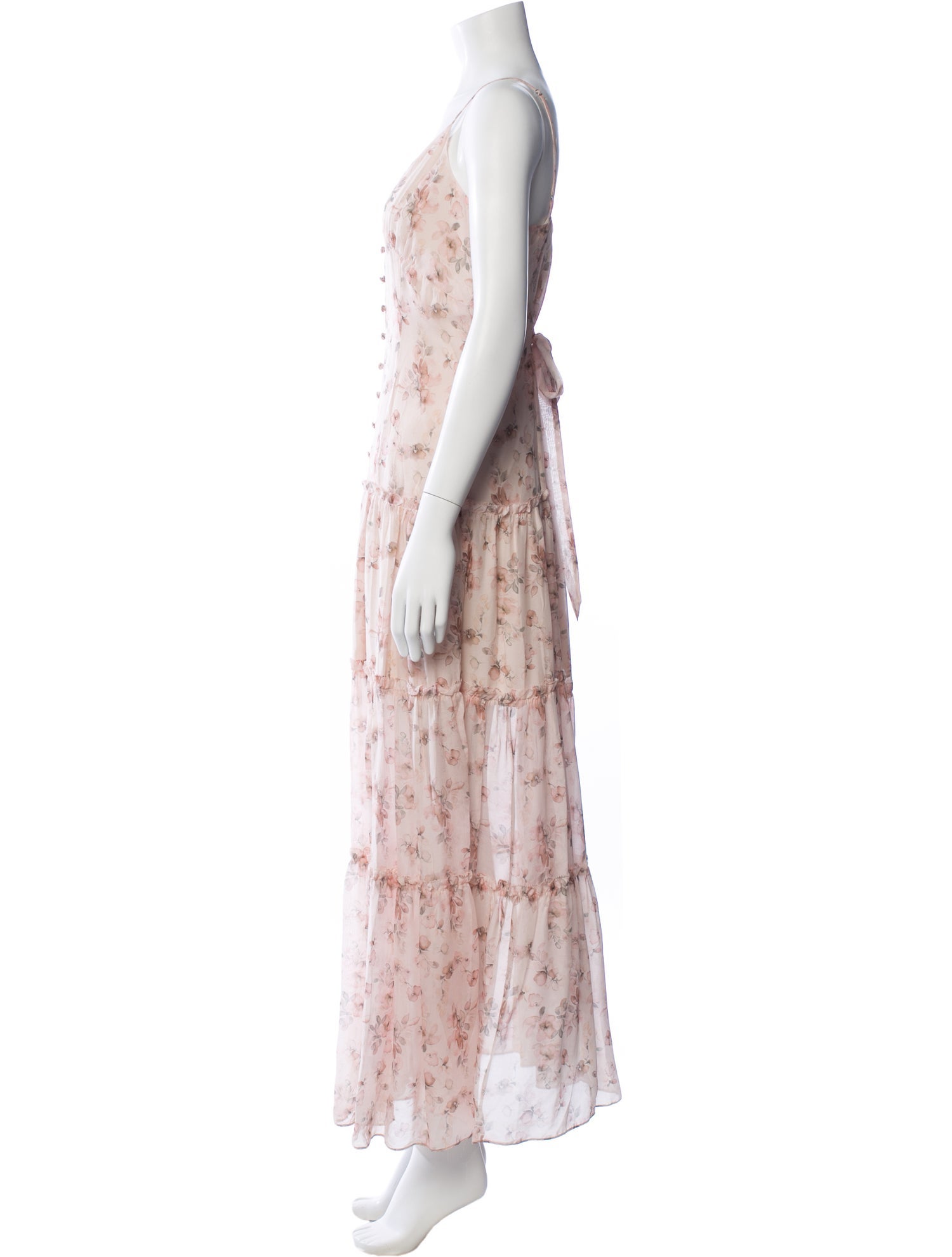 Cami NYC Silk Long Dress